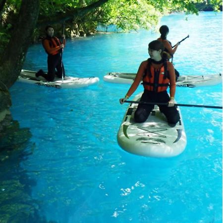 四万温泉 あやめや旅館 中之条町 エクステリア 写真