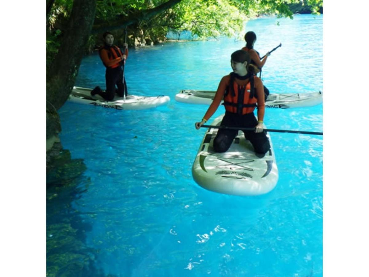 四万温泉 あやめや旅館 中之条町 エクステリア 写真