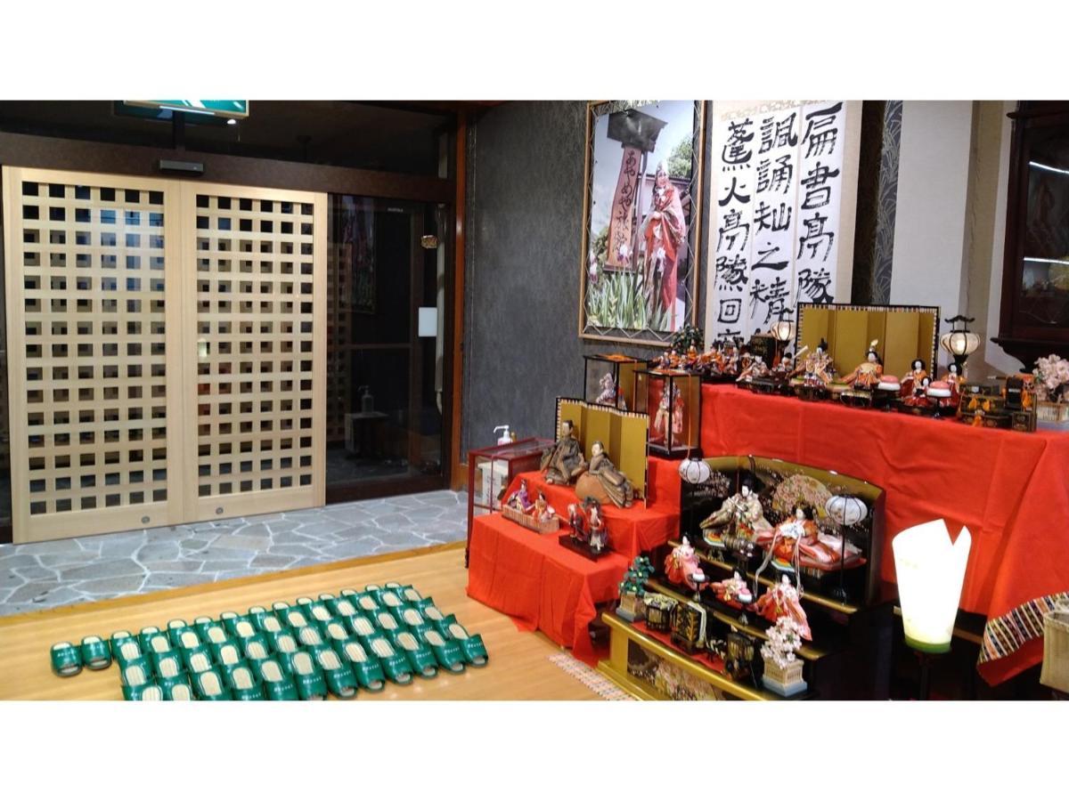 四万温泉 あやめや旅館 中之条町 エクステリア 写真