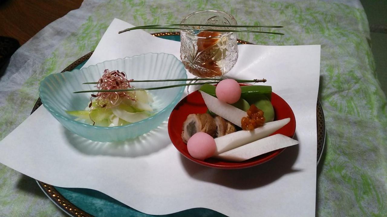 四万温泉 あやめや旅館 中之条町 エクステリア 写真